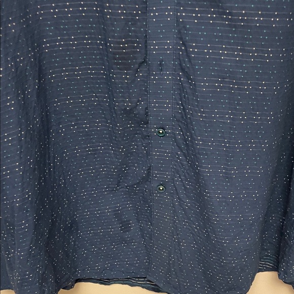 Robert Graham Blue Button Down Shirt Size XL - Picture 3 of 11